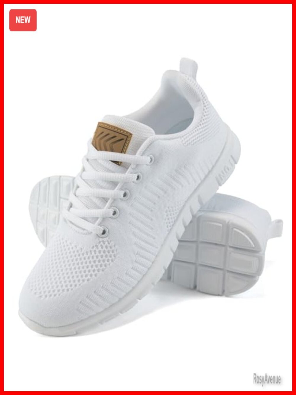 Lightweight Mesh Walking Sneakers Non Slip Memory Foam